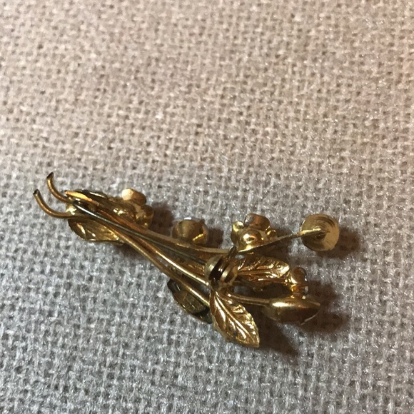 Austrian vintage Rhinestone Pin - Picture 6 of 12